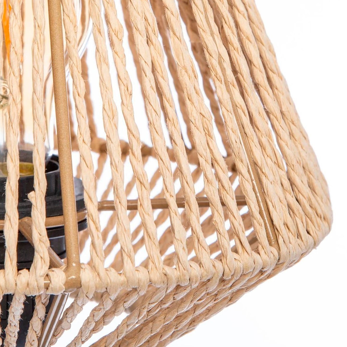 Wellhome Lámpara De Cuerda Natural Jily_4