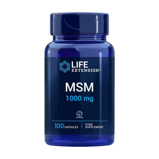 MSM 1000 mg, Life Extension 100 cápsulas