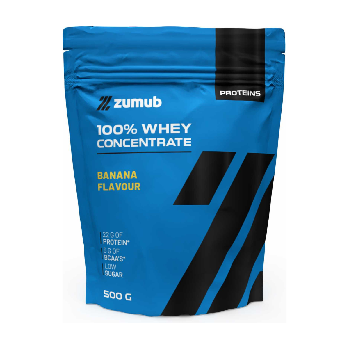 Zumub 100% Whey Concentrate 500 G  - Plátano