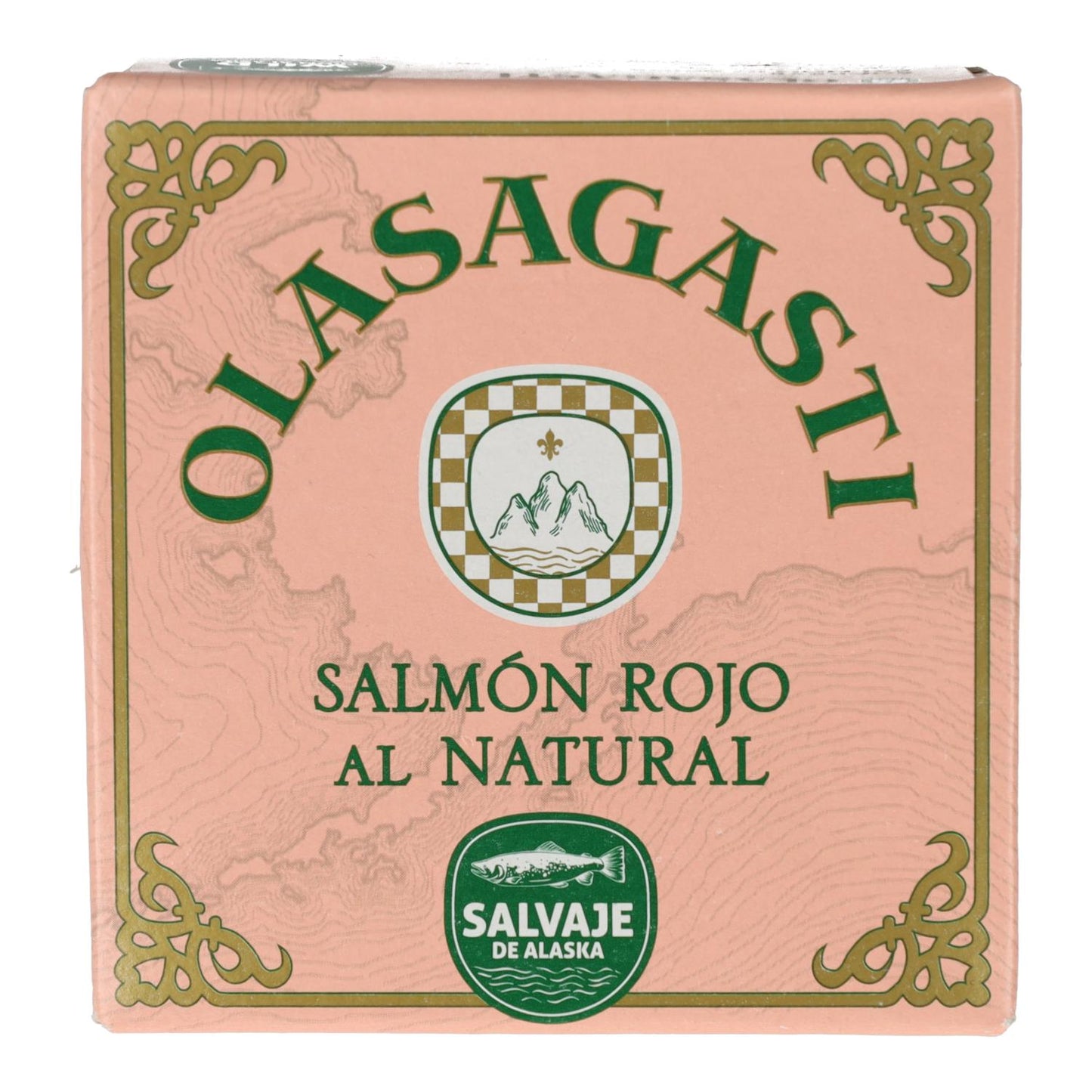 Salmon Rojo Salvaje De Alaska Al Natural Olasagasti 120G