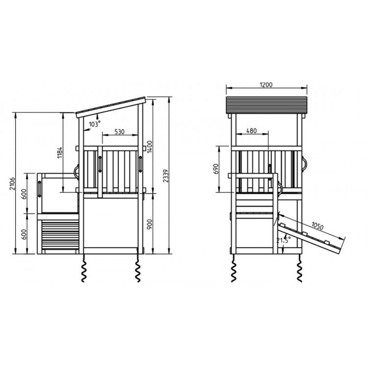 Parque Infantil Masgames Cascade M.