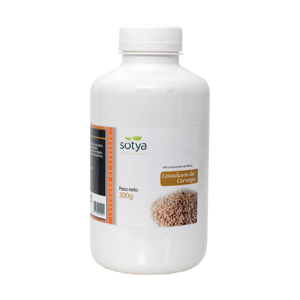 Levadura de cerveza Sotya 600 comprimidos 500 mg
