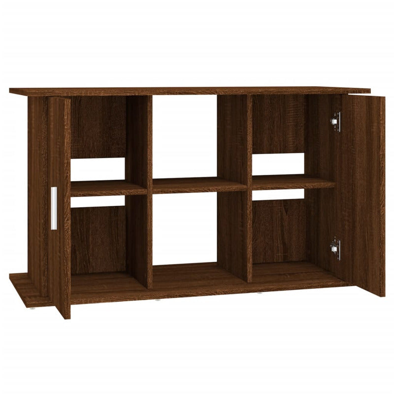 Vidaxl Soporte De Acuario Madera Ingeniería Marrón Roble 101x41x58 Cm_5
