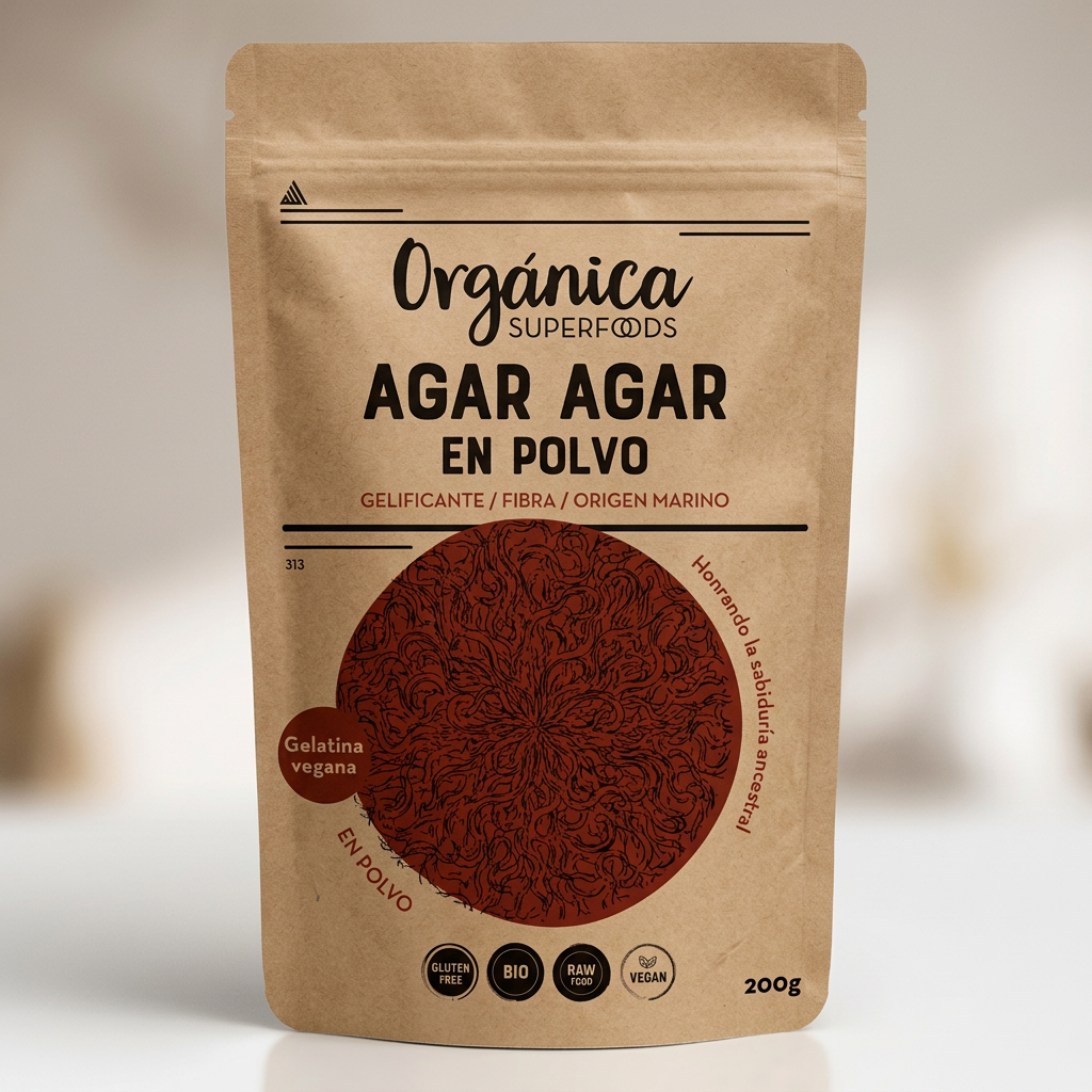 Agar Agar 1kg - Orgánica Superfoods_2