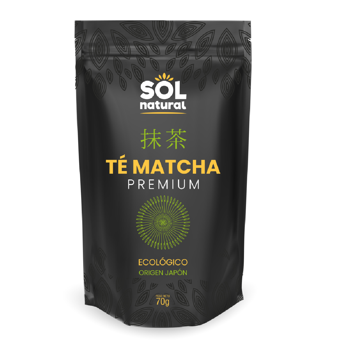 Macha premium Japón en polvo Sol Natural 70g BIO