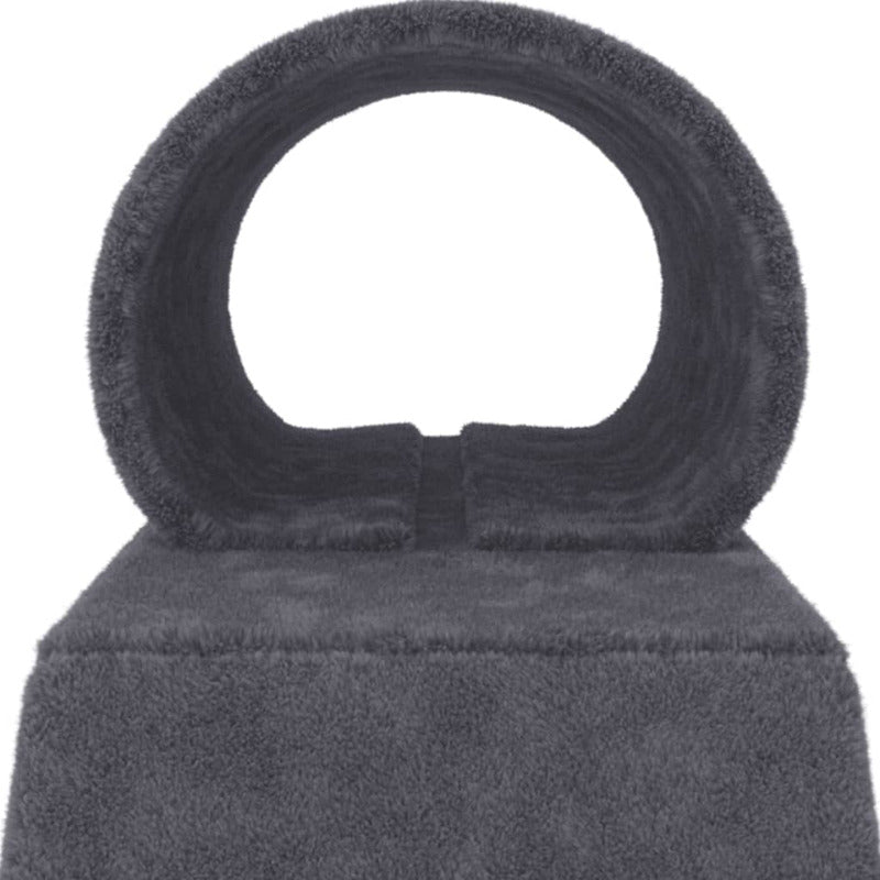 Vidaxl Rascador Para Gatos Con Túnel Y Escalera Gris Oscuro 55,5 Cm_5