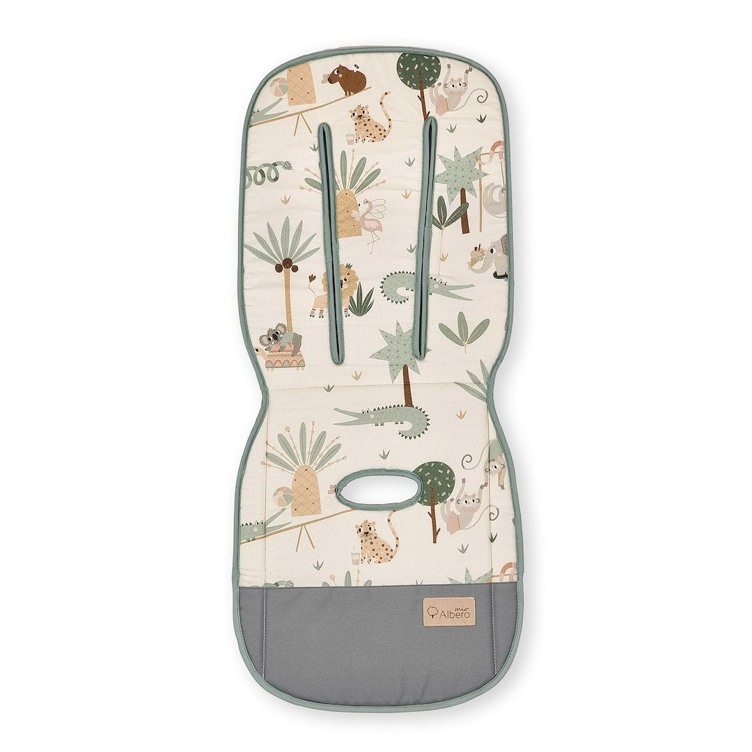 Colchoneta Reversible Silla De Paseo Lux Universal Tropic Fun