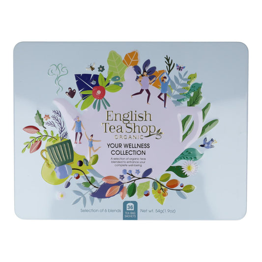 Lata colección Wellness 36 bolsitas Té English Tea Shop 54 g