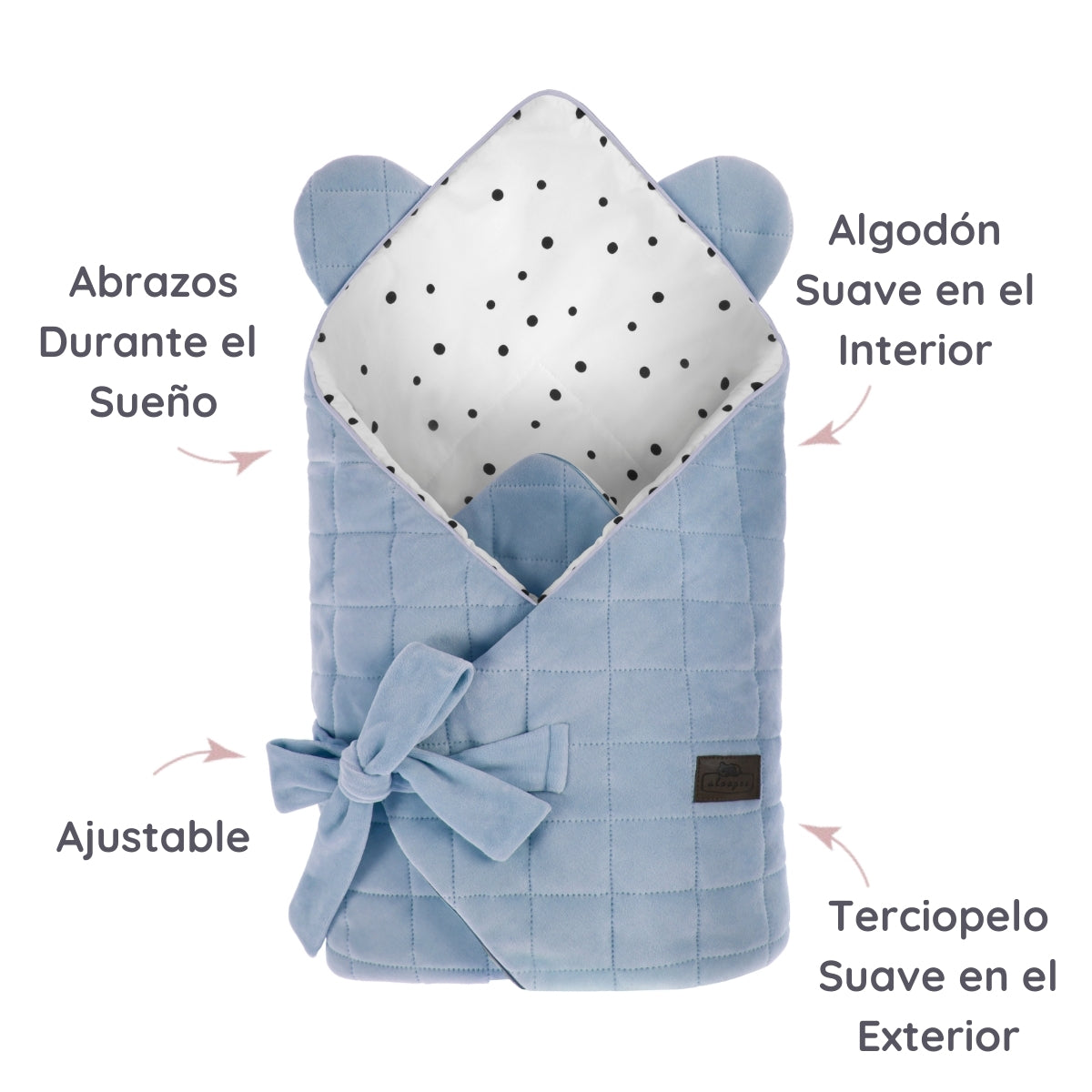 Saco Capazo Cuco Royal Baby Denim