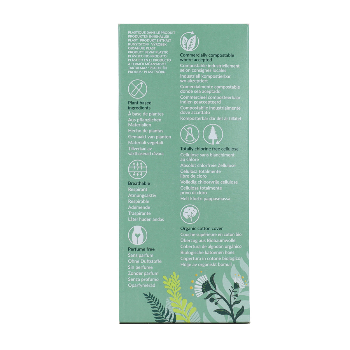 Salvaslip anatómico Natracare 30 Uds