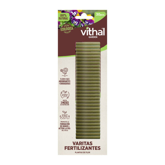 Varitas fertilizantes floración Eco 30 ud Vithal Garden