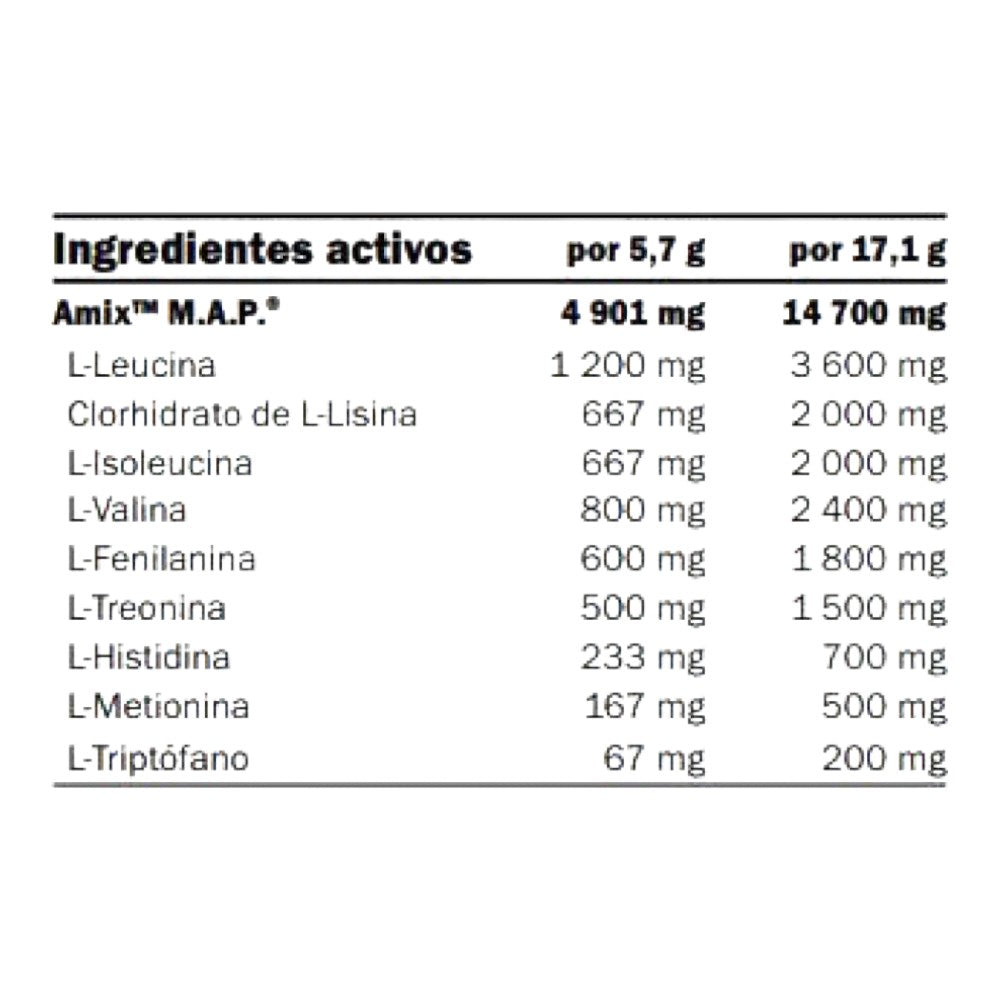 Map Muscle Powder - 344g - Naranja Cola - Esenciales E Hidrolizados - Amixpro® Series_1