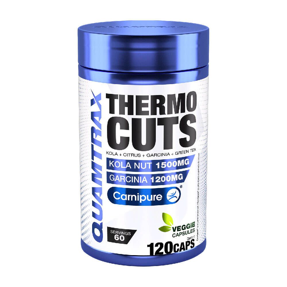 Thermocuts - 120 Cápsulas - Termogénicos - Quamtrax_0