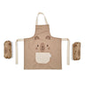 Delantal Impermeable Infantil Con Mangas 60x50 Cm Teddy Bear