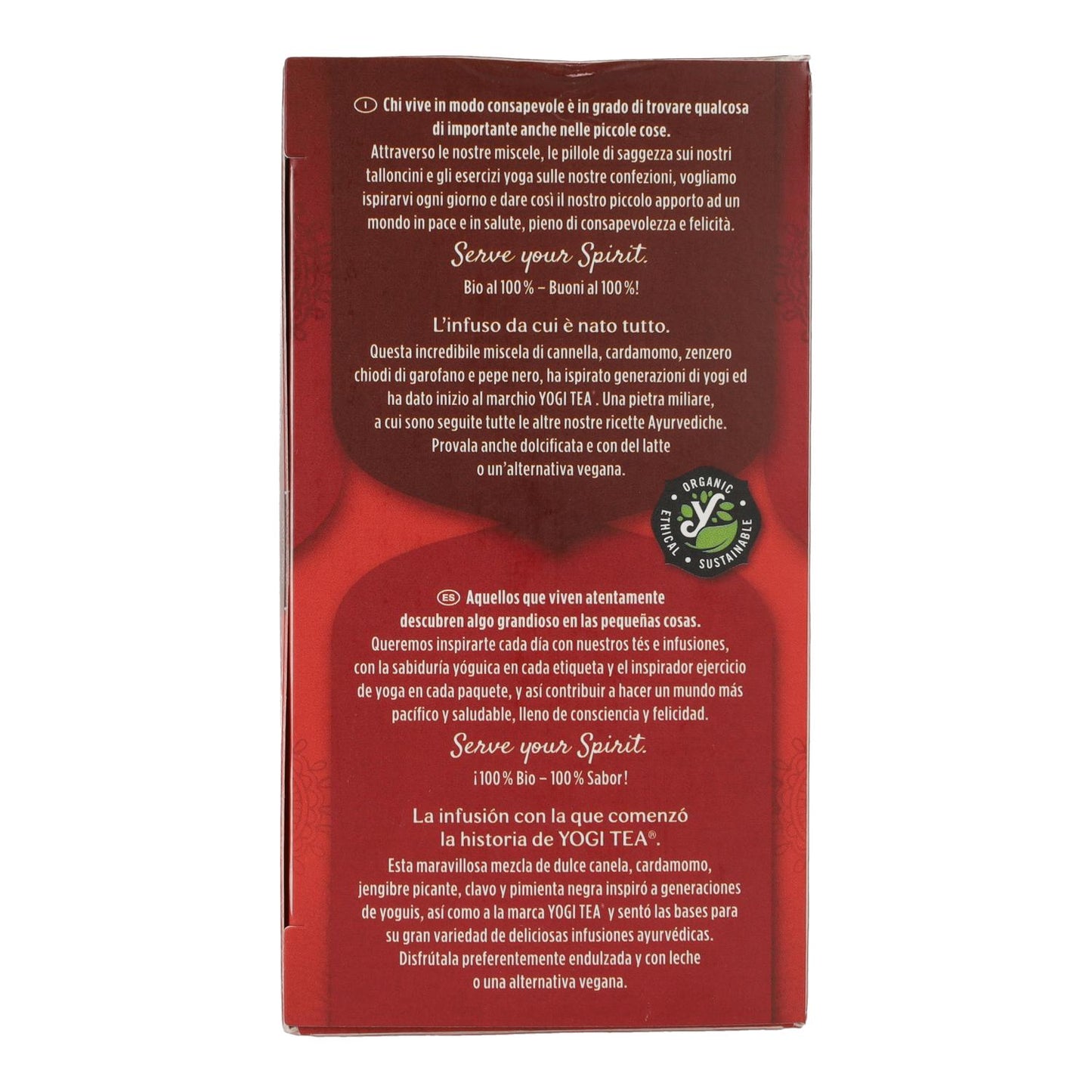 Yogi Tea BIO Classic, 17 bolsitas