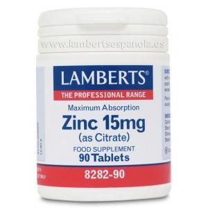 Zinc 15 mg, Lamberts 180 tabletas