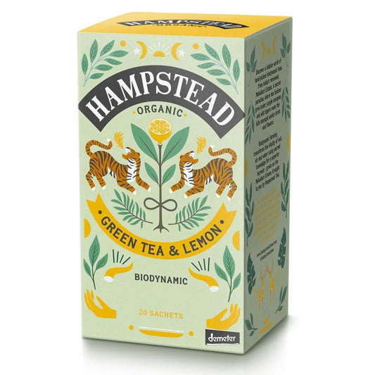 Té Verde limón Hampstead 20 bolsitas