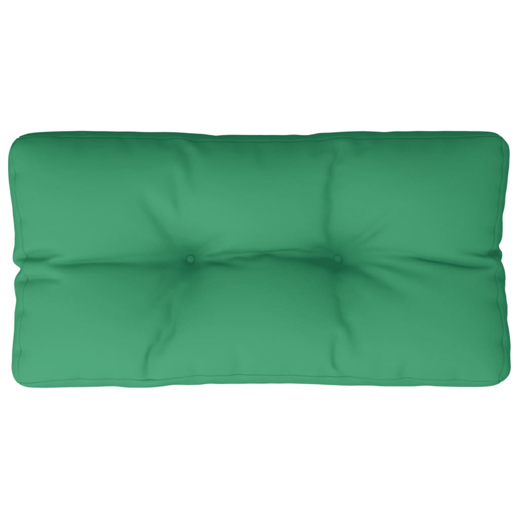 Vidaxl Cojín Para Sofá De Palets Tela Verde 80x40x12 Cm_5