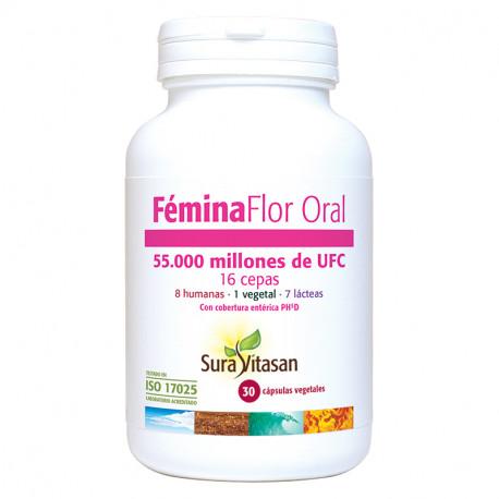 Femina Flor Oral 55.000 Millones 30 Cap  Sura Vitasan