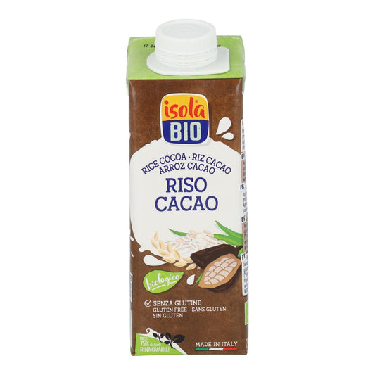 Bebida Mini de Arroz con Cacao BIO Isola Bio 250 ml
