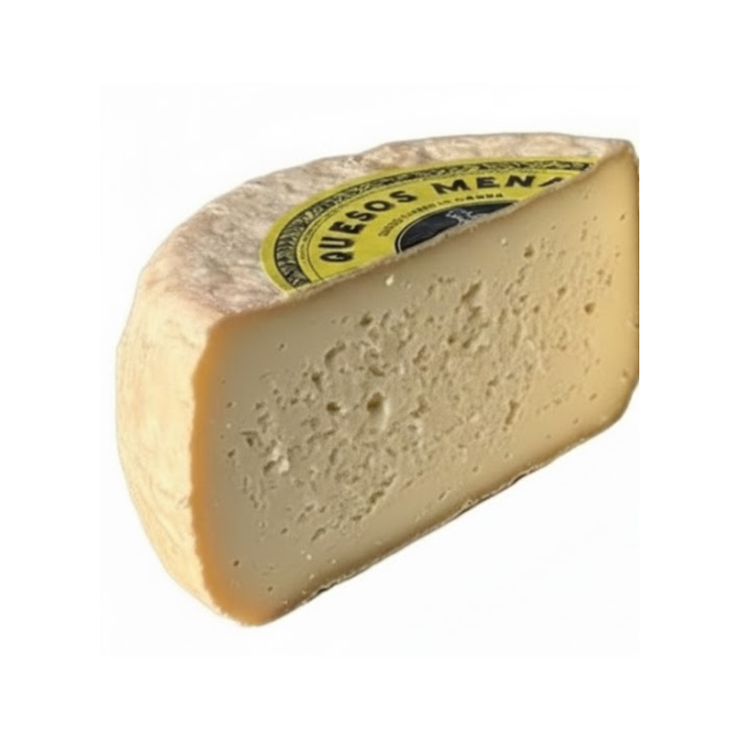 Queso Mena Madurado De Cabra Natural Manteca Medio 350-400 grs aprox_0