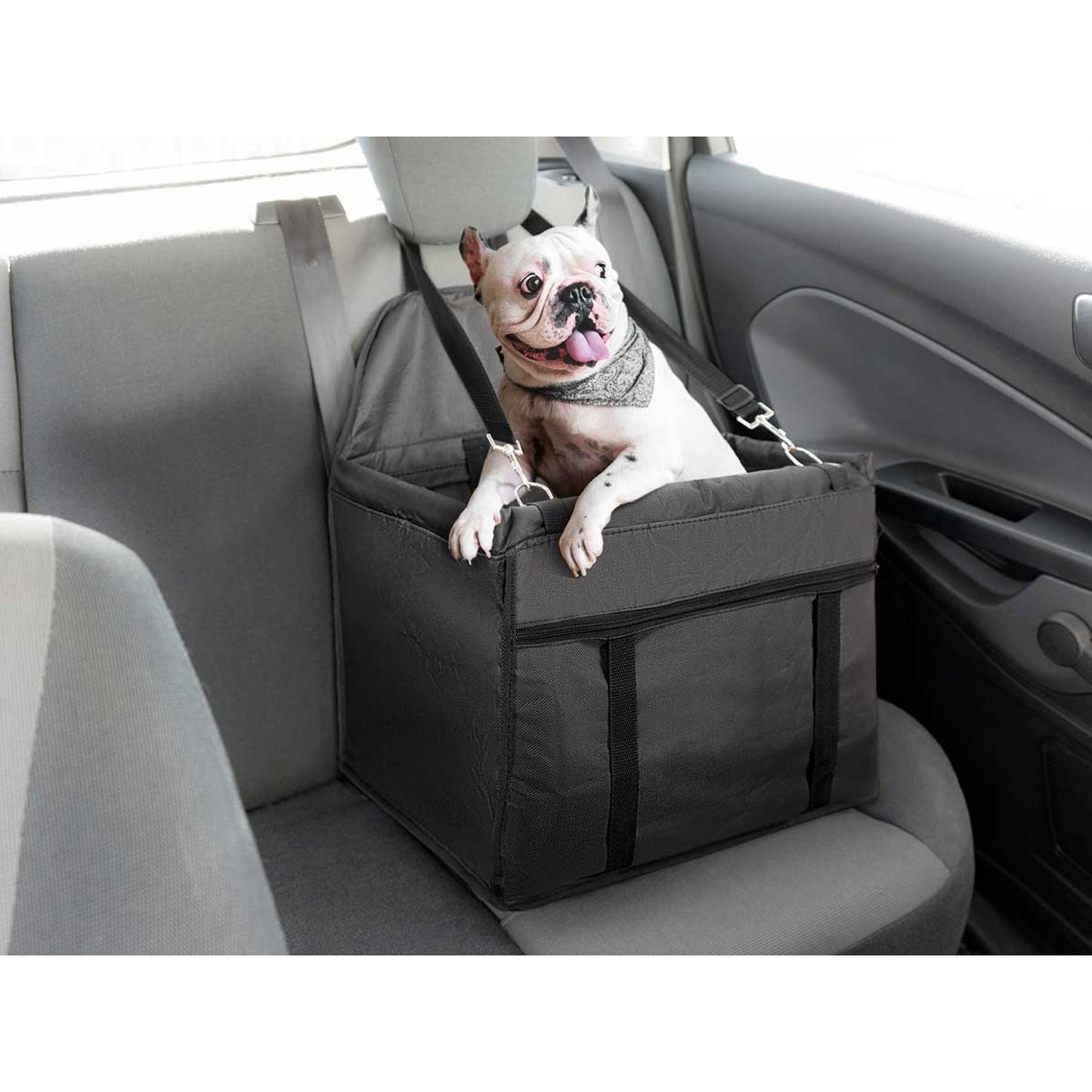 Well Home - Cesto Transportín Para Mascotas 40x30x40cm Color Negro