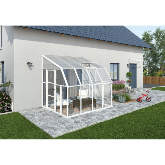 Pérgola adosada cerrada Sunroom 260x257 cm