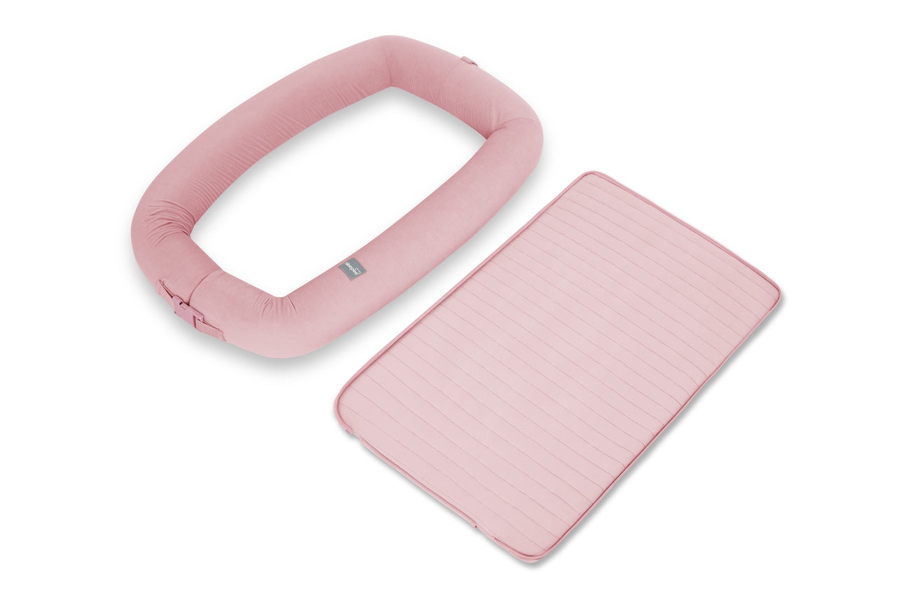 Cuna Nido 2 En 1 Con Laterales Extraíbles - Pink_2