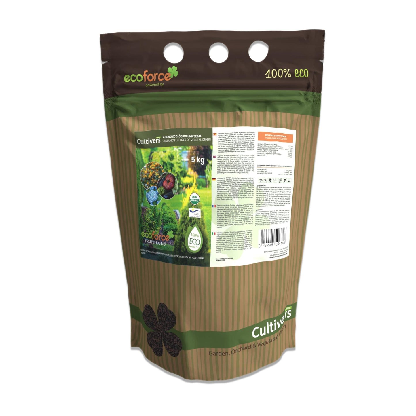 Abono Plantas Universal Ecológico Cultivers 2x5kg_2