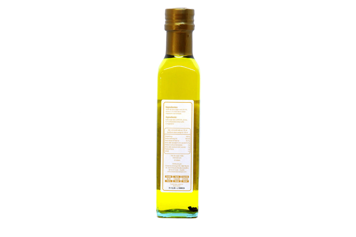 Aceite De Oliva Con Trufa Blanca Magnatum_1