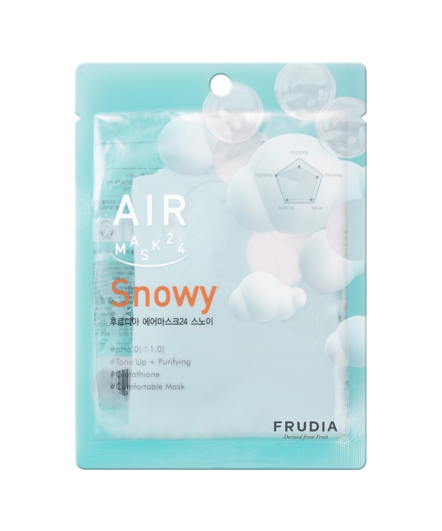 Frudia Air Mask Snowy 25ml - 1ud // Air Mask 24 Snowy_0