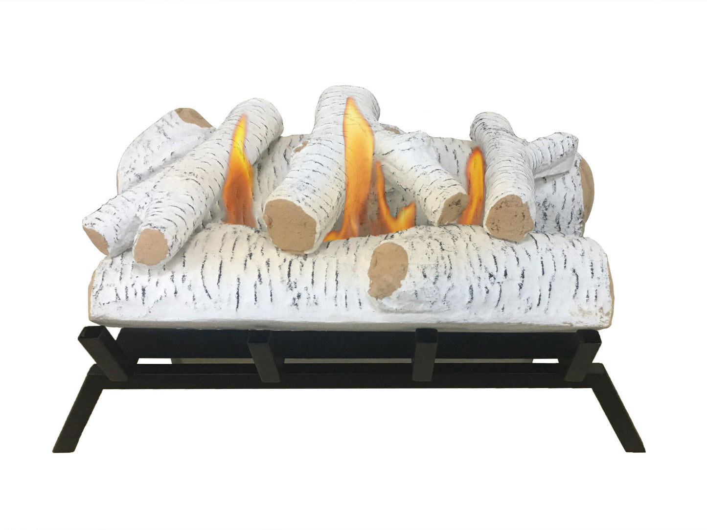 Bloque De Combustión Con Troncos Decorativos Lara 55 Purline_0