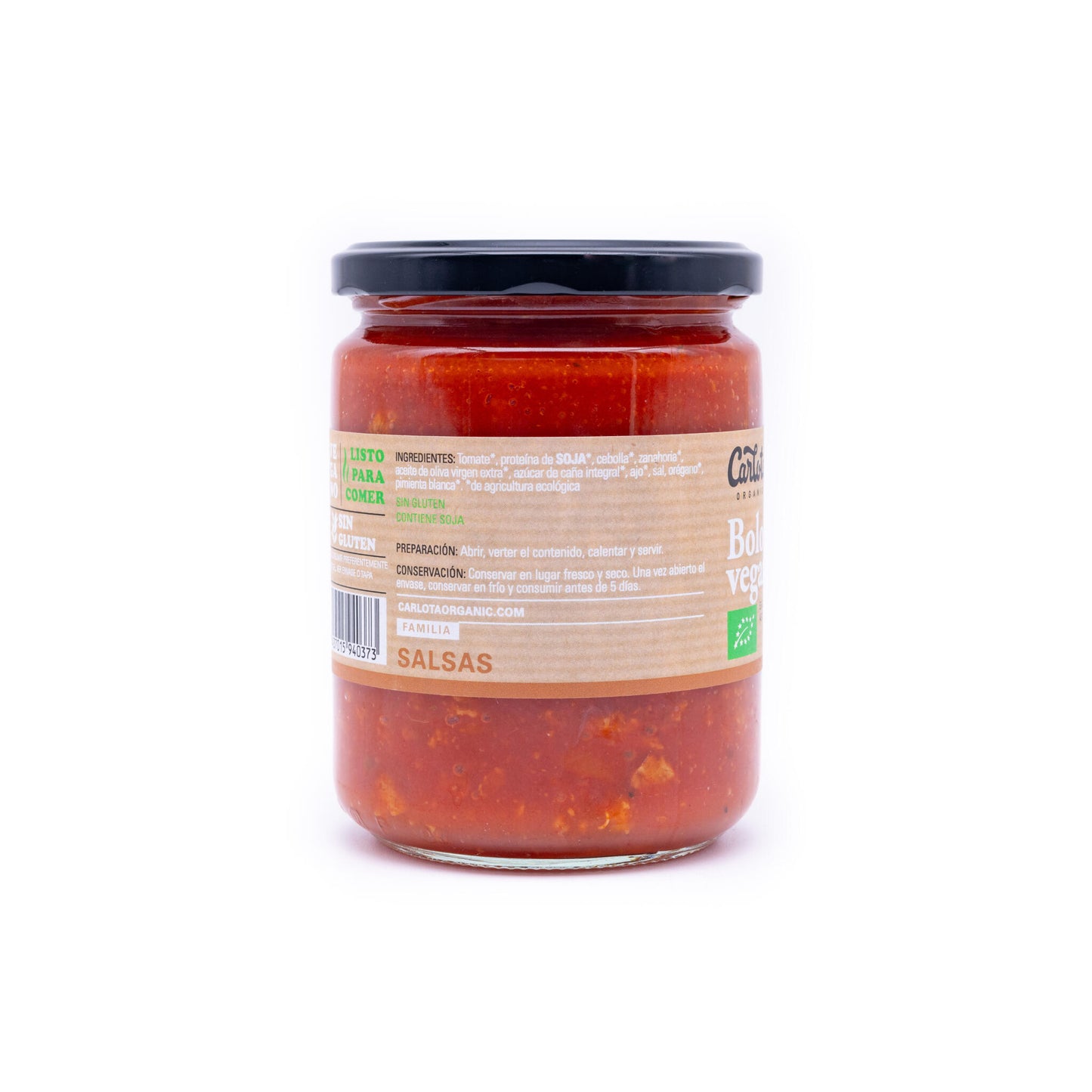 Boloñesa Vegana Bio 425g Carlota Organic_1