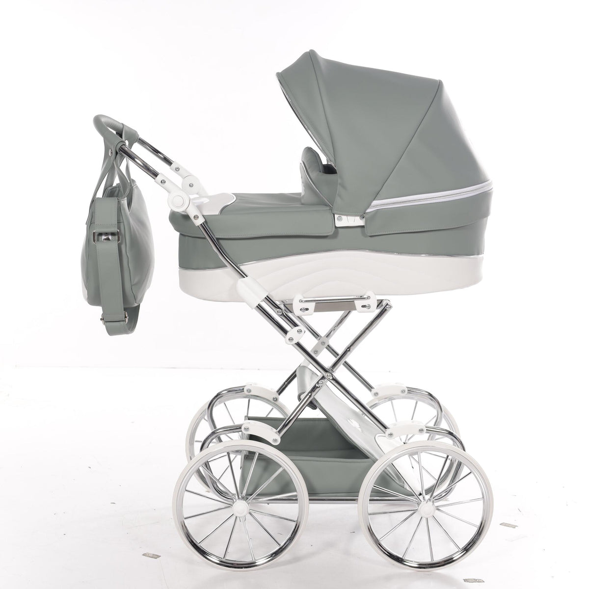 Carro De Muñecas Lulla Maxi Classic Verde_5