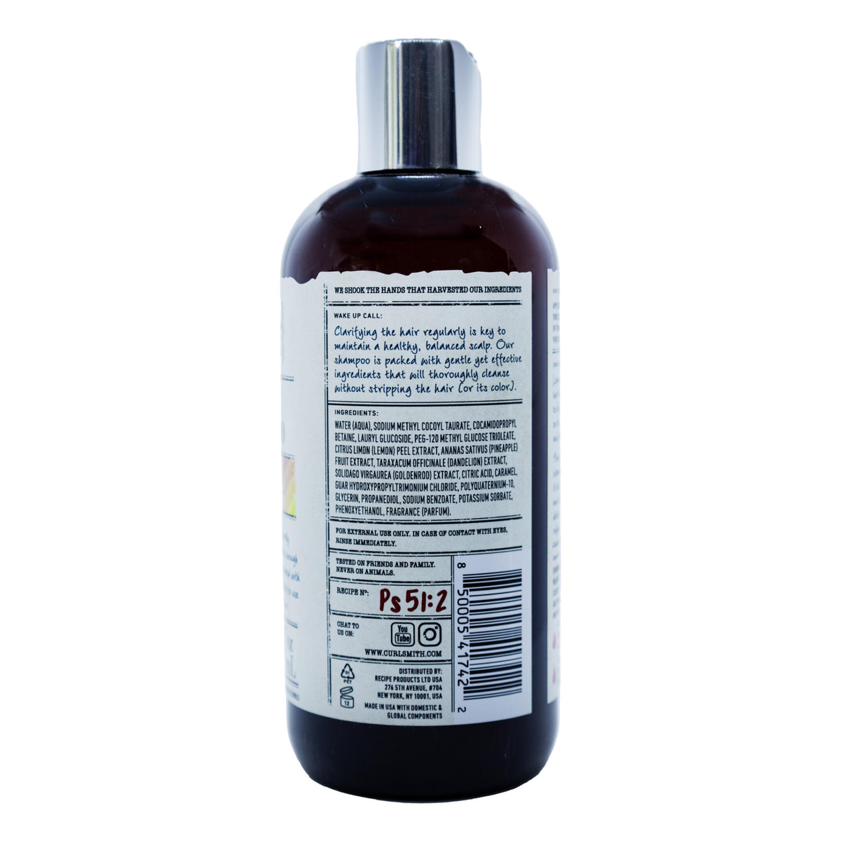 Champú Vivid Tones Vibrancy Recetas De Color Curlsmith 355ml_1