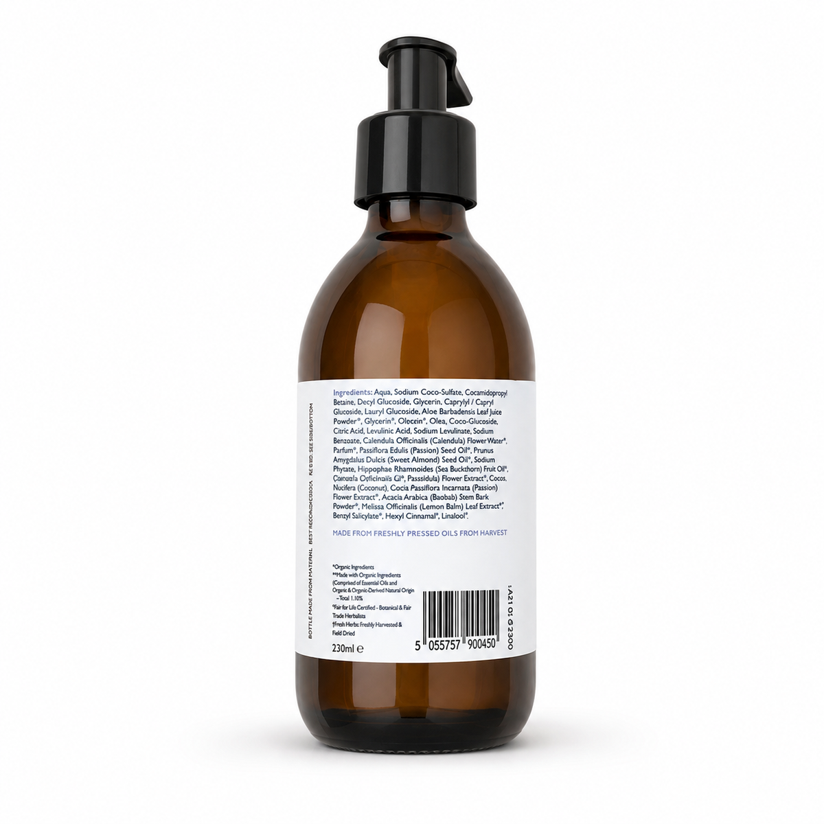 Gel de ducha Herbal Piel Sensible Fushi 230ml