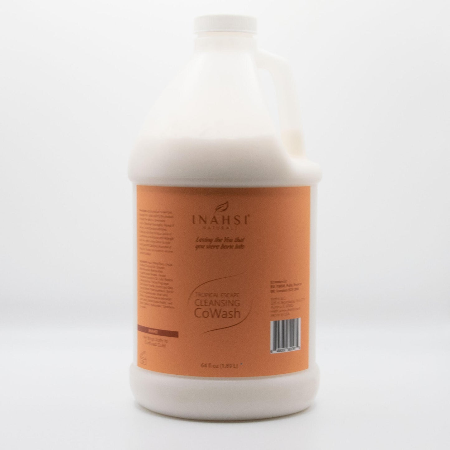 Co-wash Tropical Escape Cleansing Cowash Inahsi Naturals 1.892l_1