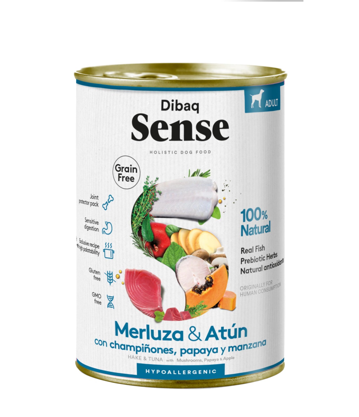 Dibaq Sense Lata Merluza Y Atún 380 G_0