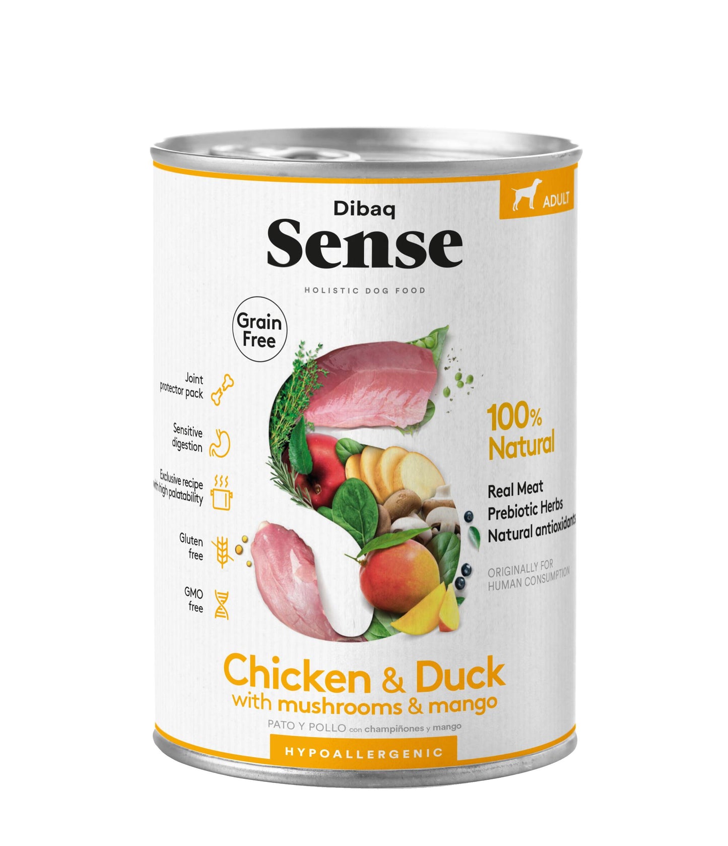 Dibaq Sense Lata Pollo Y Pato 380 G_0
