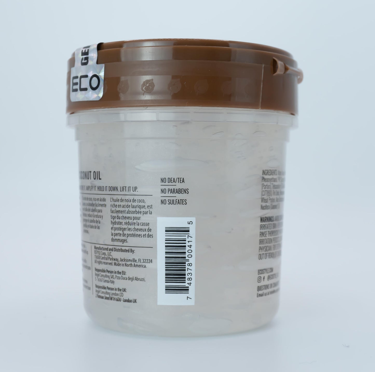 Gel Coconut Eco Style 236ml_1