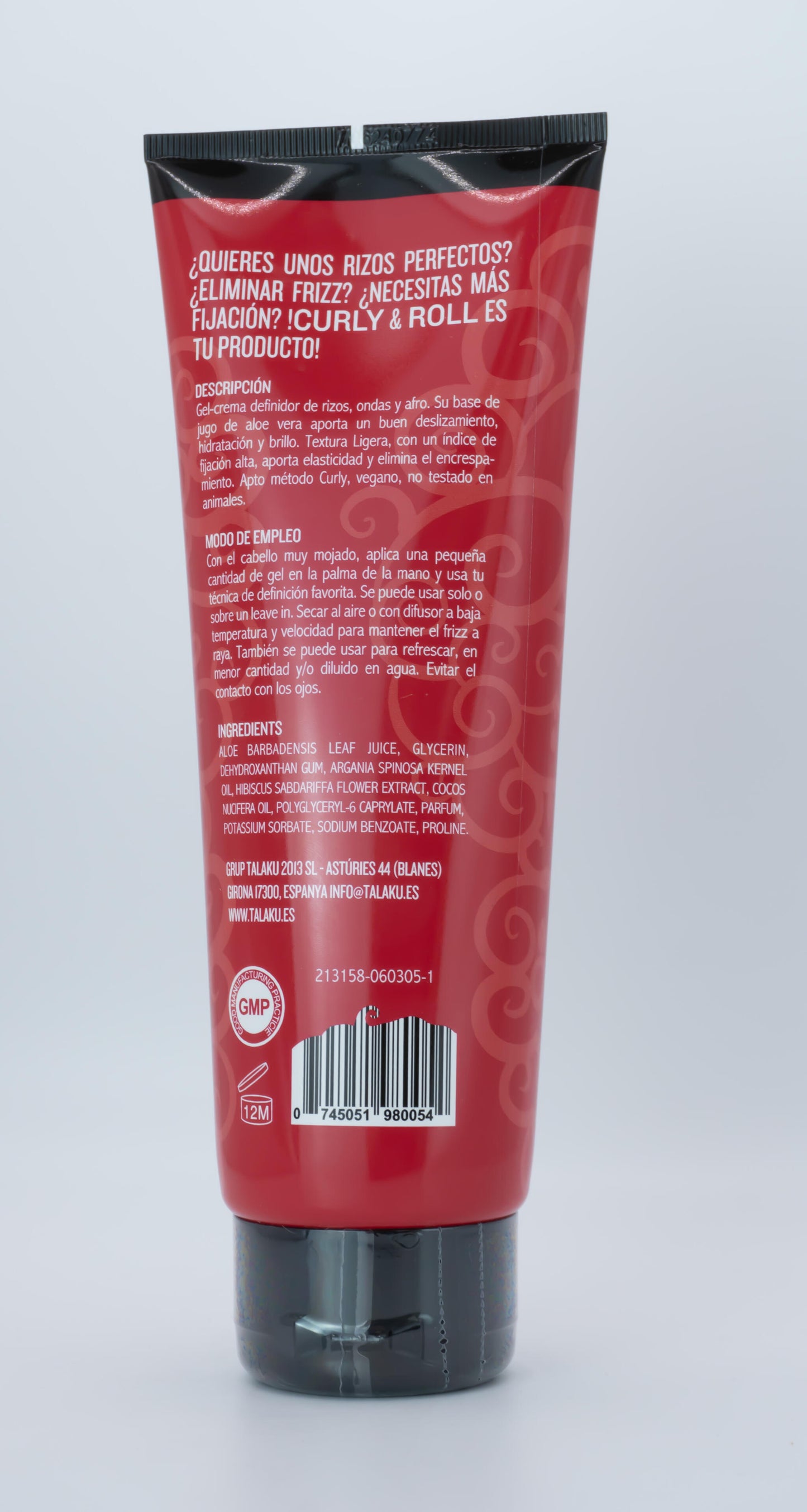 Gel Curly And Roll Talaku 250ml_1