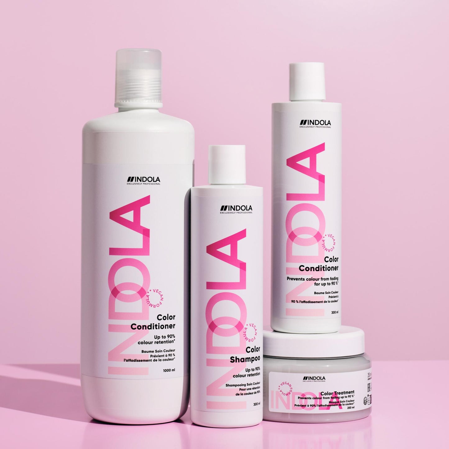 Indola Acondicionador Protector Del Color Profesional Para Cabello Teñido 300ml_5