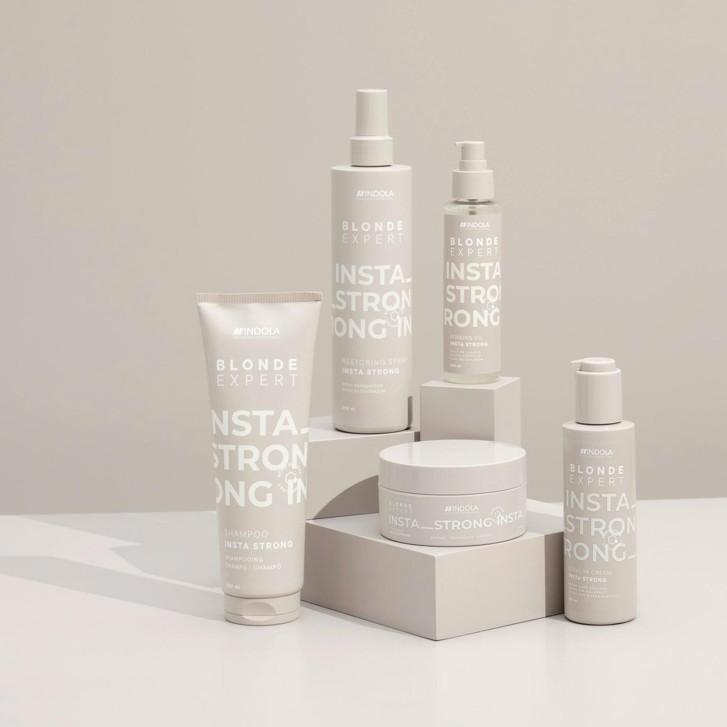 Indola Crema Sin Aclarado Insta Strong Para Rubios Profesionales 145ml_4