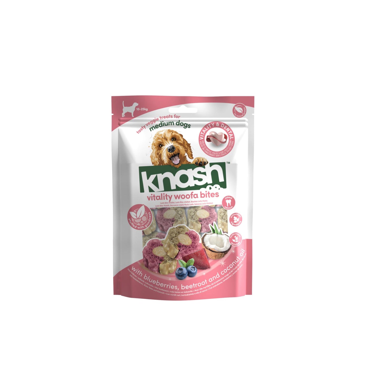 Knash Bites Vitality De Arándanos, Coco Y Remolacha 2 Boslas X 100g_2