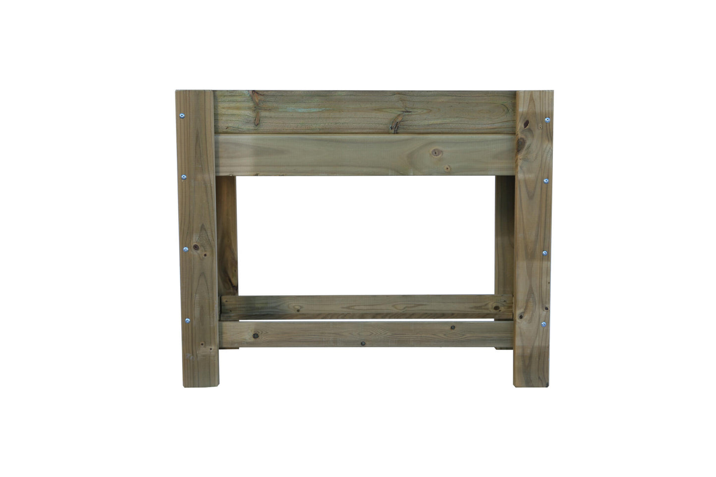 Mesa De Cultivo La Huerta De Madera Tratada Autoclave De 98,5 X 39 X 79,5 Cm 50l + Bolsa Geotextil_2