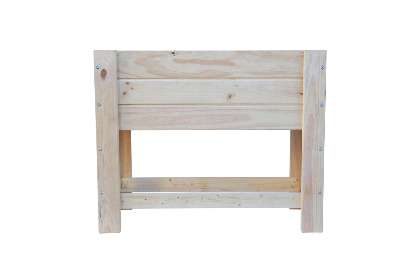Mesa De Cultivo la Huertezuela De Madera Natural 98,5 X 39 X 79,5 80l + Bolsa Geotextil, Huerto Urbano Para Interior_2