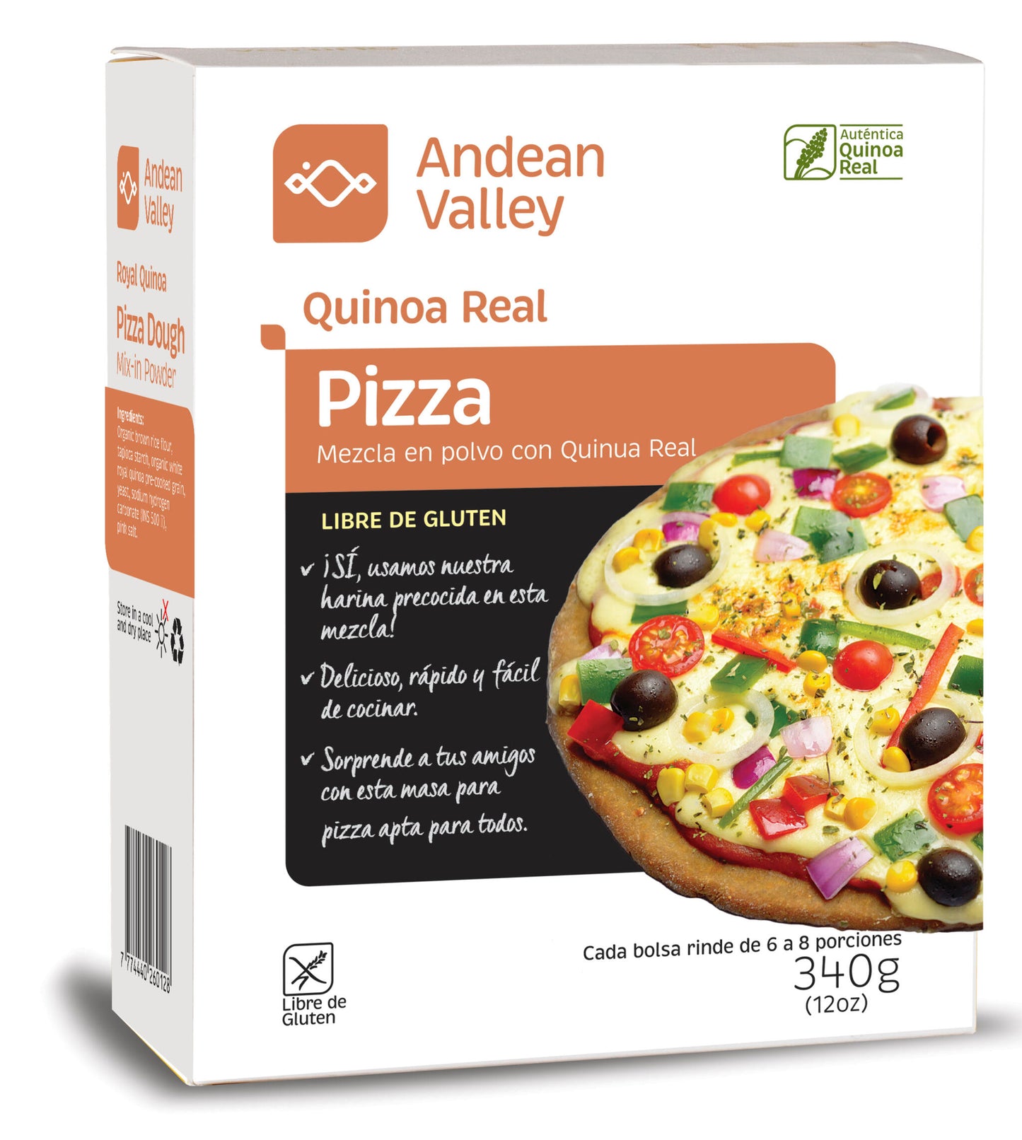 Mezcla En Polvo Para Pizza De Quinua Real_0