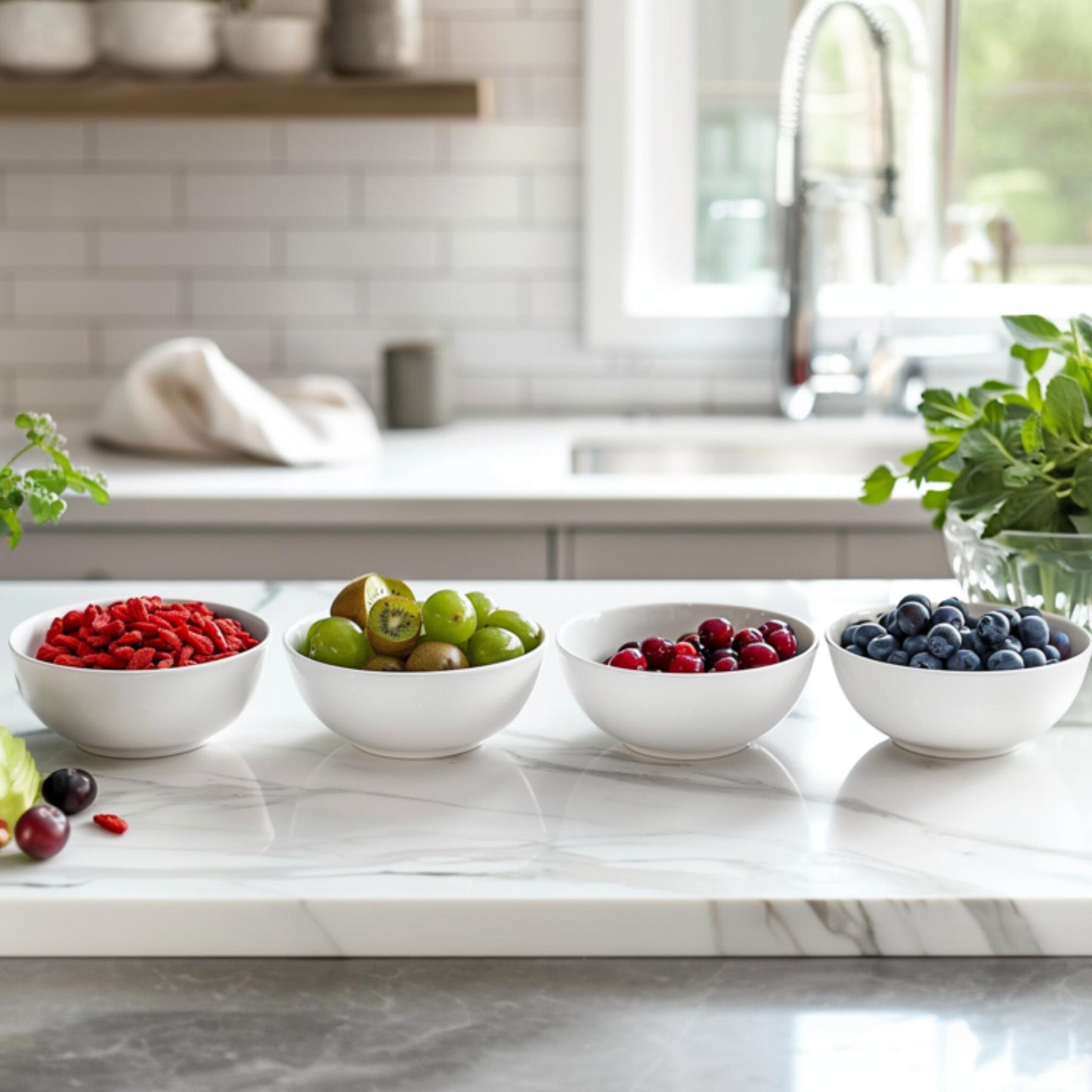 Mezcla Para Batidos - 4 Pzs - Actinidia Vaccinium Lycium - A25-40cm - ⌀9cm_3