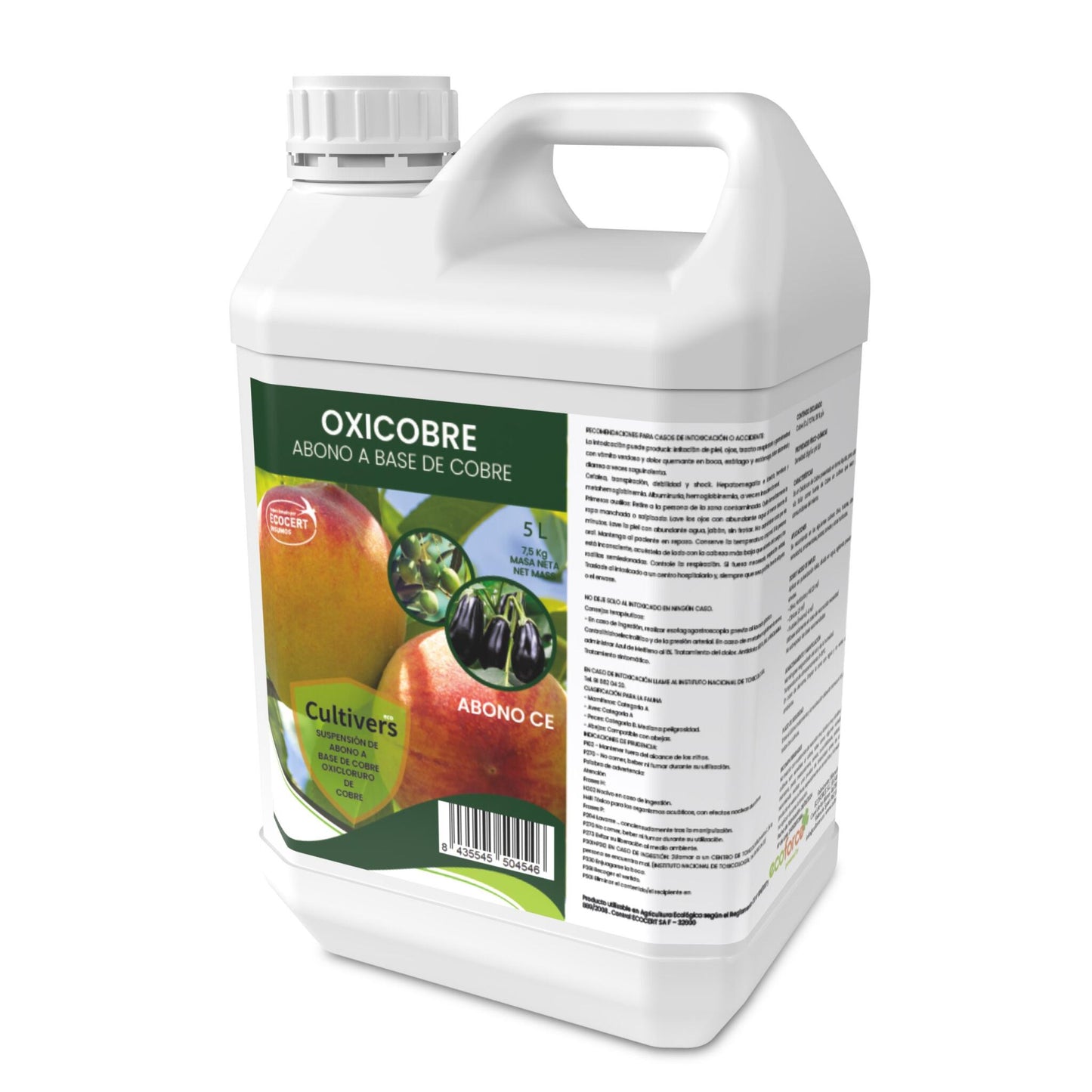 Oxicloruro De Cobre Cultivers 5 L_3