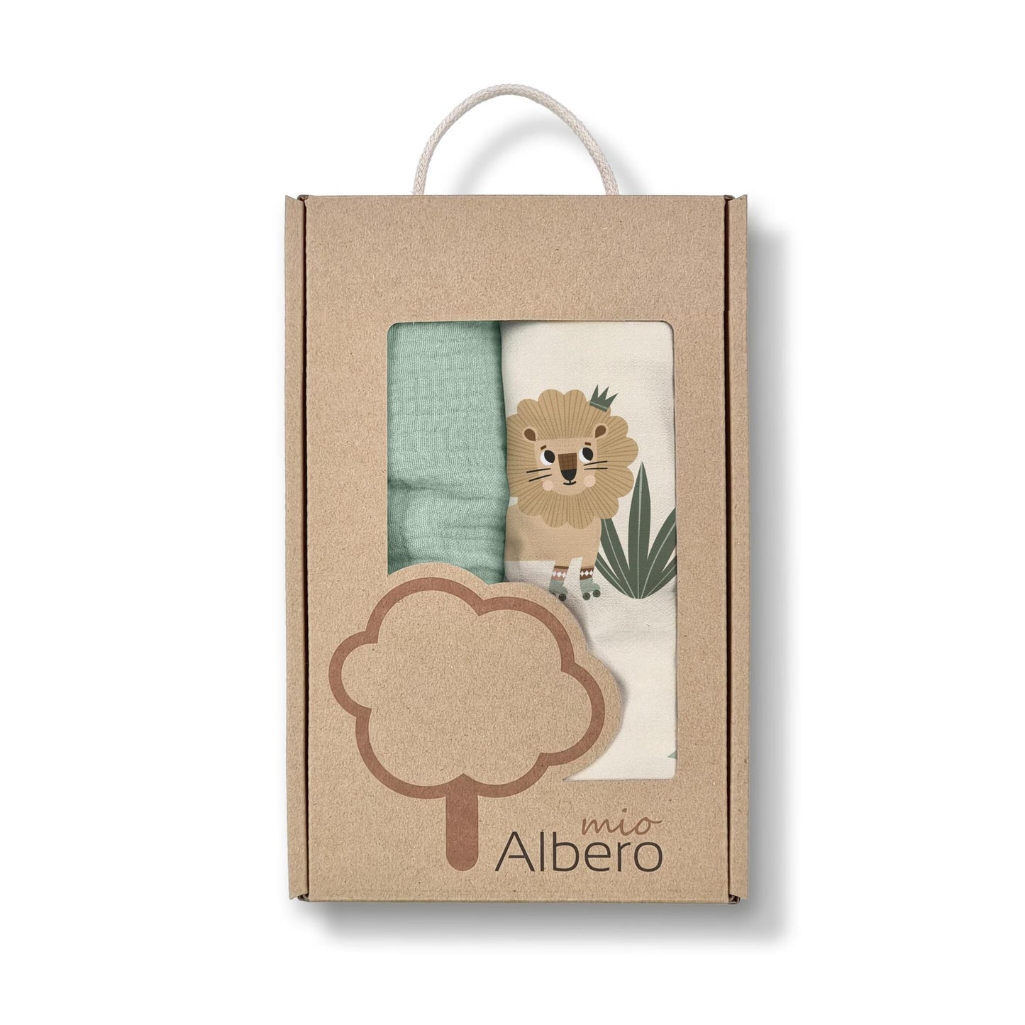 Pack 2 Bajeras Capazo Algodón Satinado Y Muselina Tropic Fun_5